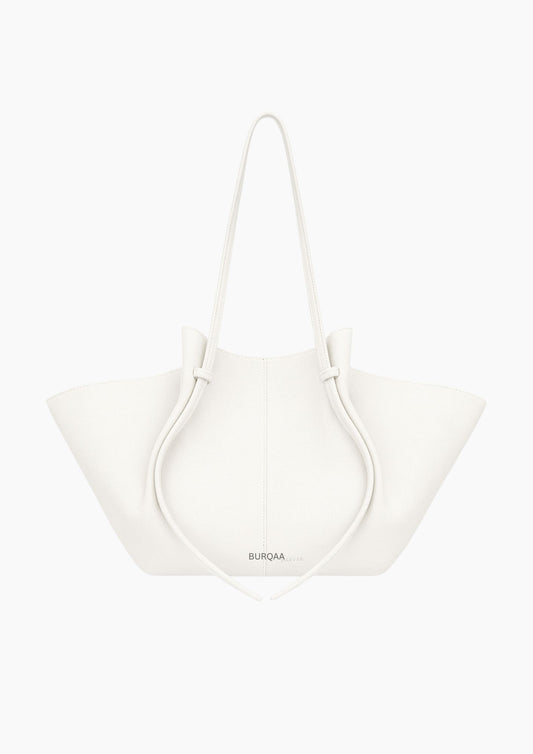 Dune Tote Bag | Pearl White